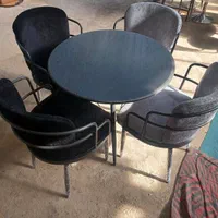 میز و صندلی باغی ویلایی فلزی و پلاستیکی لیلا شمالی|میز و صندلی غذاخوری|مشهد, عبادی|دیوار