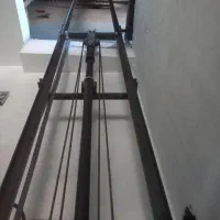 اجرای اهن کشی و درب و ریل اسانسور