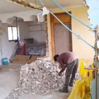 گچ کار گچکاری تخریب بازسازی بنایی