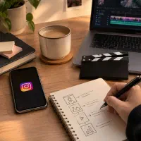ادمین سناریو نویس برای رشد پیج