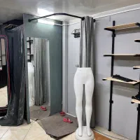 پرده و میله اتاق پرو