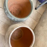 گلدان سفالی (کوزه ای/خمره ای)|گل و گیاه طبیعی|تهران, قبا|دیوار