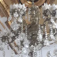 لوستر۵شعله طرح فرشته