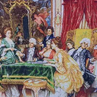 تابلو فرش طرح پاسورباز در حد نو|تابلو فرش|ساری, |دیوار