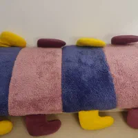 تونل نرم مخملی (همزمان استفاده برای جای خواب)