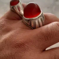 انگوشتر عقیق سرخ|جواهرات|گرمسار, |دیوار