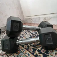 دمبل 5 کیلویی|تجهیزات ورزشی|تهران, سردارجنگل|دیوار