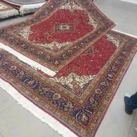 فرش دستباف( بساک ) جفت ۶ متری کرمان قلم تبریز