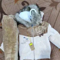 ست کاپشن و شلوار اسپرت نوزاد