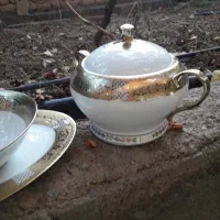 ظروف چینی 6نفره|ظروف سرو و پذیرایی|هشتگرد, هیو|دیوار