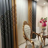 پرده پانچ و مینیمال  آماده|پرده، رانر، رومیزی|تهران, نعمت‌آباد|دیوار