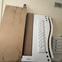 تخت خواب دو نفره همراه با تشک|تخت و سرویس خواب|پردیس, فاز ۱۱|دیوار