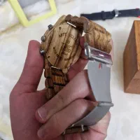 ساعت WOOD تمام چوب|ساعت|خرم‌آباد, |دیوار