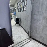 آیینه ،صندلی اصلاح،آینه و صندلی میکاپ آرایشگاه|آرایشگاه و سالن‌های زیبایی|بافق, |دیوار