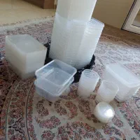 ظروف فریزر و ماکروفر درب دار