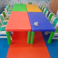 میز مستطیل استار تجهیز خانه بازی فکربارانfekrbaran