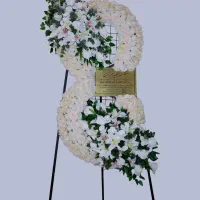 تاج گل مصنوعی خیریه مهر آیین|گل مصنوعی|تهران, پاسداران|دیوار