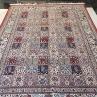 فرش دستبافت تک 6متری نقشه خشتی آلوان