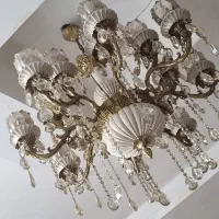 لوستر و کنار سالنی برنز