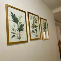 تابلو نقاشی کار دست ورق طلا|تابلو، نقاشی، عکس|مشهد, ثامن|دیوار