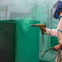 استخدام رنگ کار پودری کوره هوای گرم آشنا ب سنگ فرز