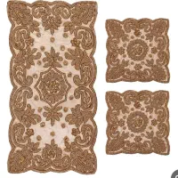 رو میزی کار دست هندی|پرده، رانر، رومیزی|تبریز, |دیوار