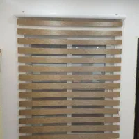 پرده زبرا شید مدل شنی مطب اداری|پرده، رانر، رومیزی|پرند, فاز ۵|دیوار