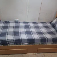 تخت تک نفره سایز ۹۰ سالم