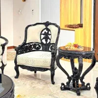 مدل مبل نئوکلاسیک آرمانی روشا استیل 1404سلطنتی نیو|مبلمان خانگی و میز عسلی|تهران, یافتآباد|دیوار