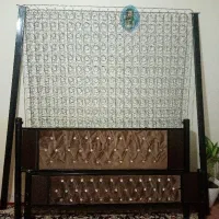 تخت فلزی با فنر فلزی دو نفره