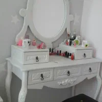 تخت یک نفره و میز لوازم آرایش و پاتختی|مبلمان خانگی و میز عسلی|مشهد, کوی المهدی|دیوار