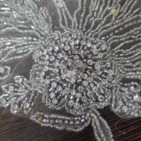 اپلیکه جواهردوزی لباس مجلسی و عروس|لباس|تبریز, |دیوار