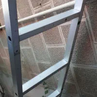 نردبان تمام الومینیوم و کمک فنر پژو|ابزارآلات|اردبیل, |دیوار