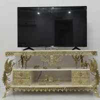 میز تلوزیون برنجی