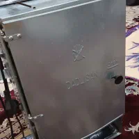 یک کباب  پز گازی متور چرخان ۲۸ سیخ