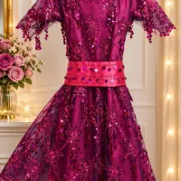 لباس کُردی دخترانه مناسب سن 8تا10سال