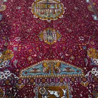 فرش۱۲متری ماشینی کارکرده|فرش|تبریز, |دیوار