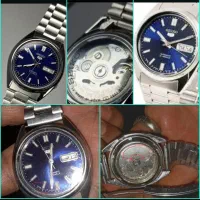 ساعت سیکو۵،اتوماتیک،۲۱جواهر،شب نما/تاریخ وروز شمار