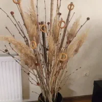 گل مصنوعی و بامبو