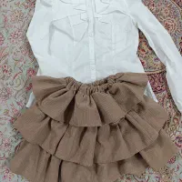 شومیز دامن دخترانه