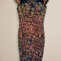 پیراهن بنفش و صورتی و سرمه ای|لباس|تهران, سازمان آب|دیوار