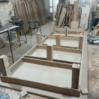 کف تخت چوبی|تخت و سرویس خواب|قوچان, |دیوار