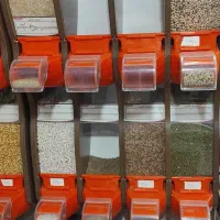 استند جاحبوباتی و آجیل فروشگاهی ۱۲ مخزن