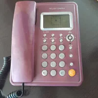 تلفن رومیزی سالم صدای عالی وبلند