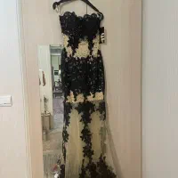 لباس شب اپلیکه سایز ۳۶