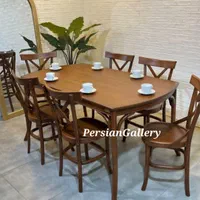 میز دو چهار شش هشت صندلی فلور ناهارخوری غذاخوری|میز و صندلی غذاخوری|تهران, گلستان (شهرک راه آهن)|دیوار