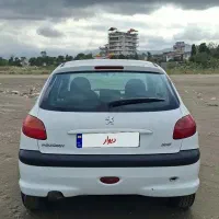 پژو۲۰۶ سفید