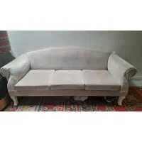 ست مبل ۵ نفره کرم نسکافه ای
