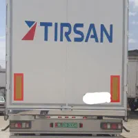 تریلی ترانزیت چادری برند تیرسان ترکیه