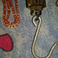 ترازو دستی المانی خیلی قدیمی با ۱عددتسبی جنس سنگ|کلکسیون اشیاء عتیقه|ملارد, |دیوار